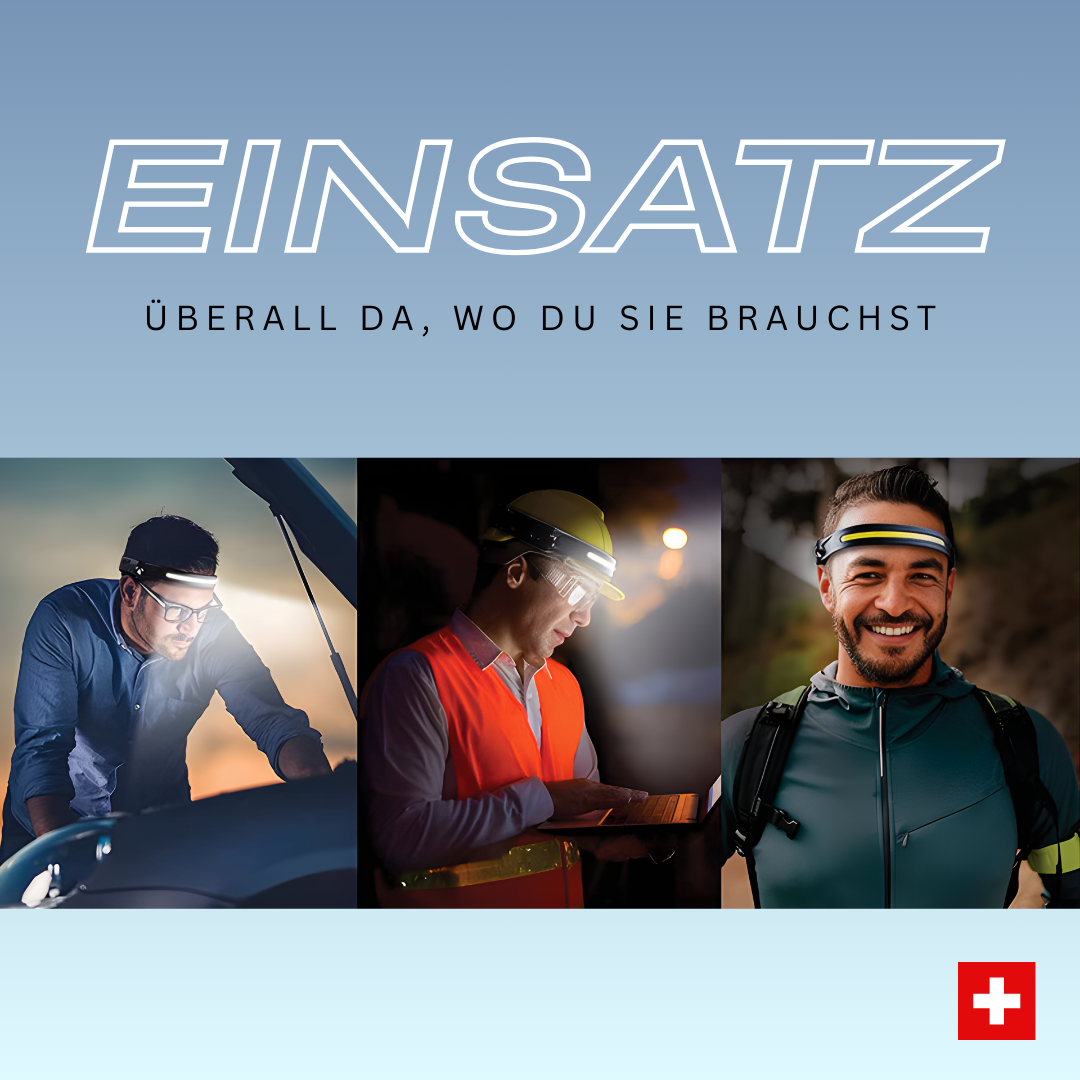 230° Stirnlampe MOTIONLIGHT™ – das Original! (LAGERRÄUMUNG!)