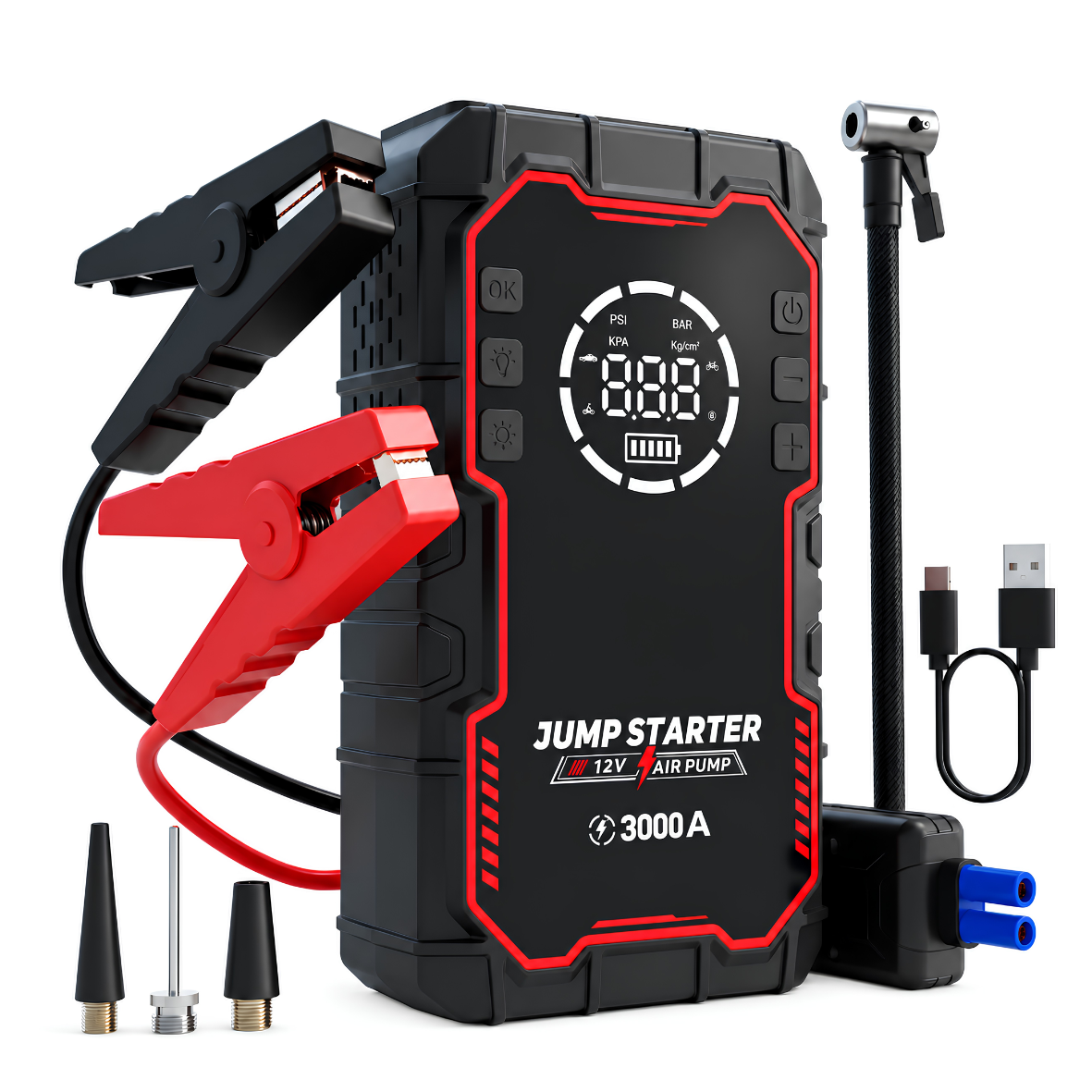 Autostarter & Elektropumpe im Powerbankformat