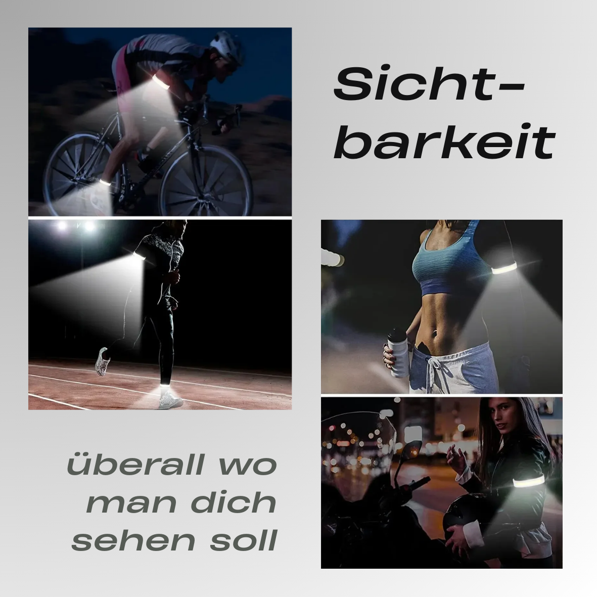 Leuchtarmband mit COB-Technologie