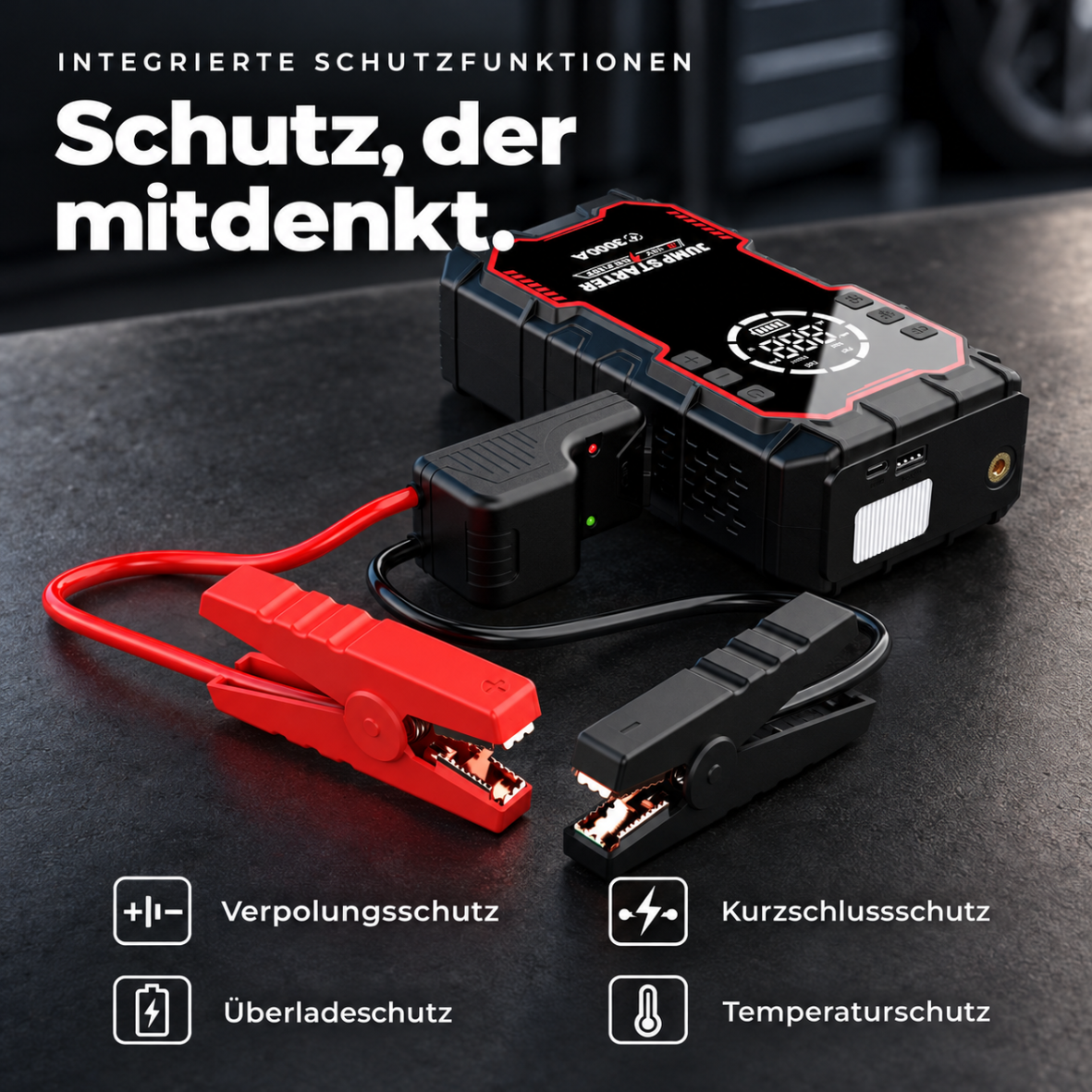 Autostarter & Elektropumpe im Powerbankformat