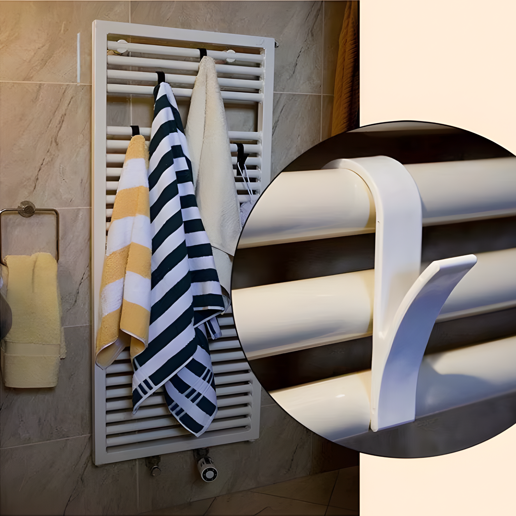 Tuchhalter Heizung 2er Set