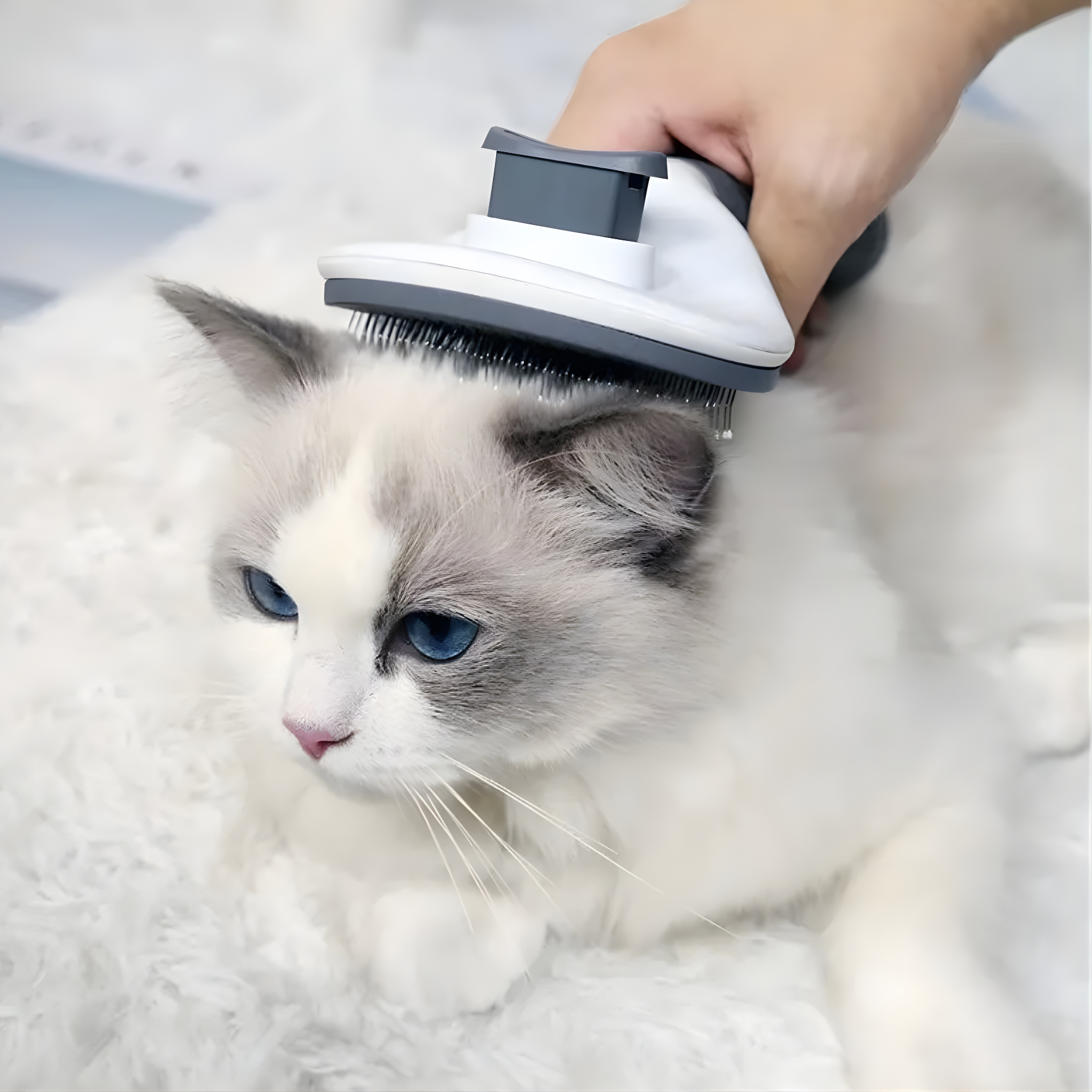 Selbstreinigende Tierhaarbürste Paw's Friend™