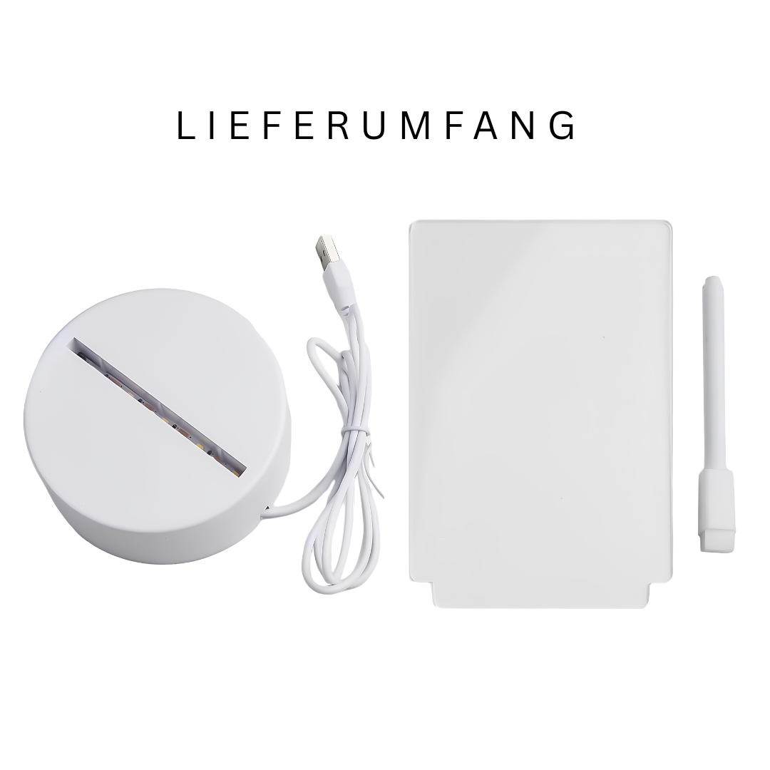 Leuchtende Notiztafel GlowBoard™