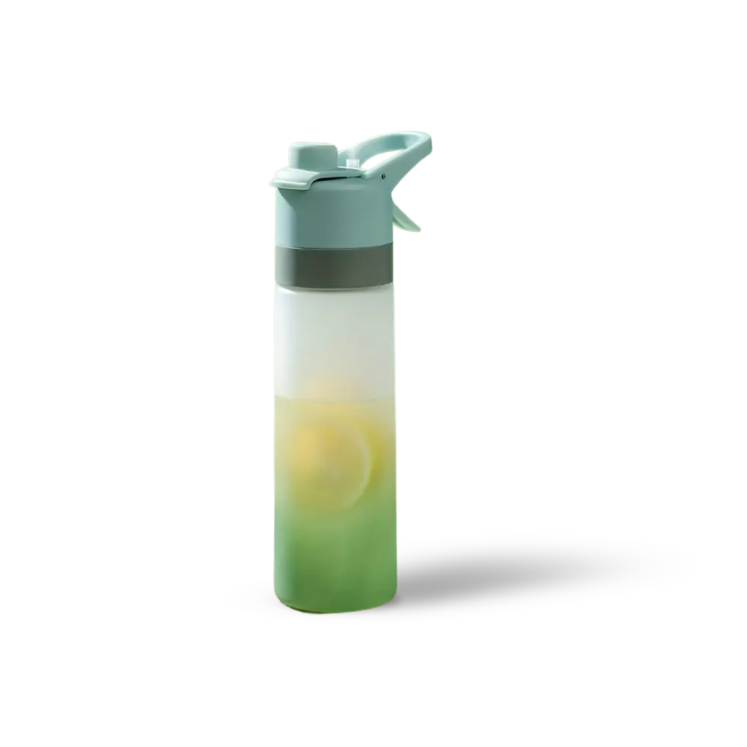 drinking bottle with spray function