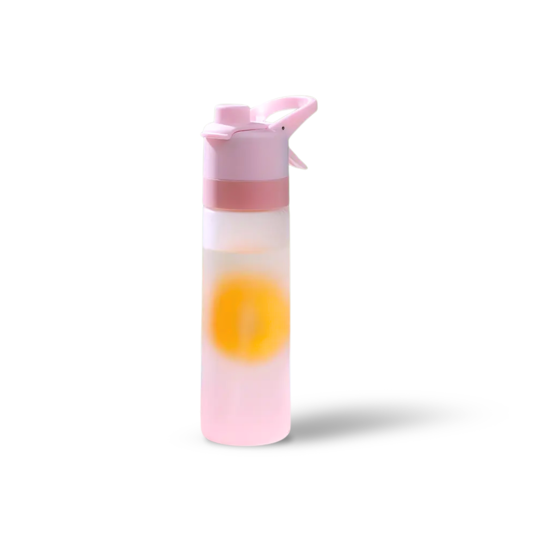 drinking bottle with spray function