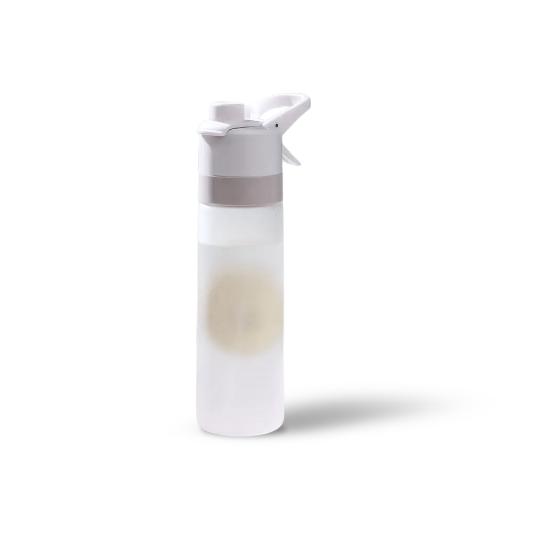 drinking bottle with spray function