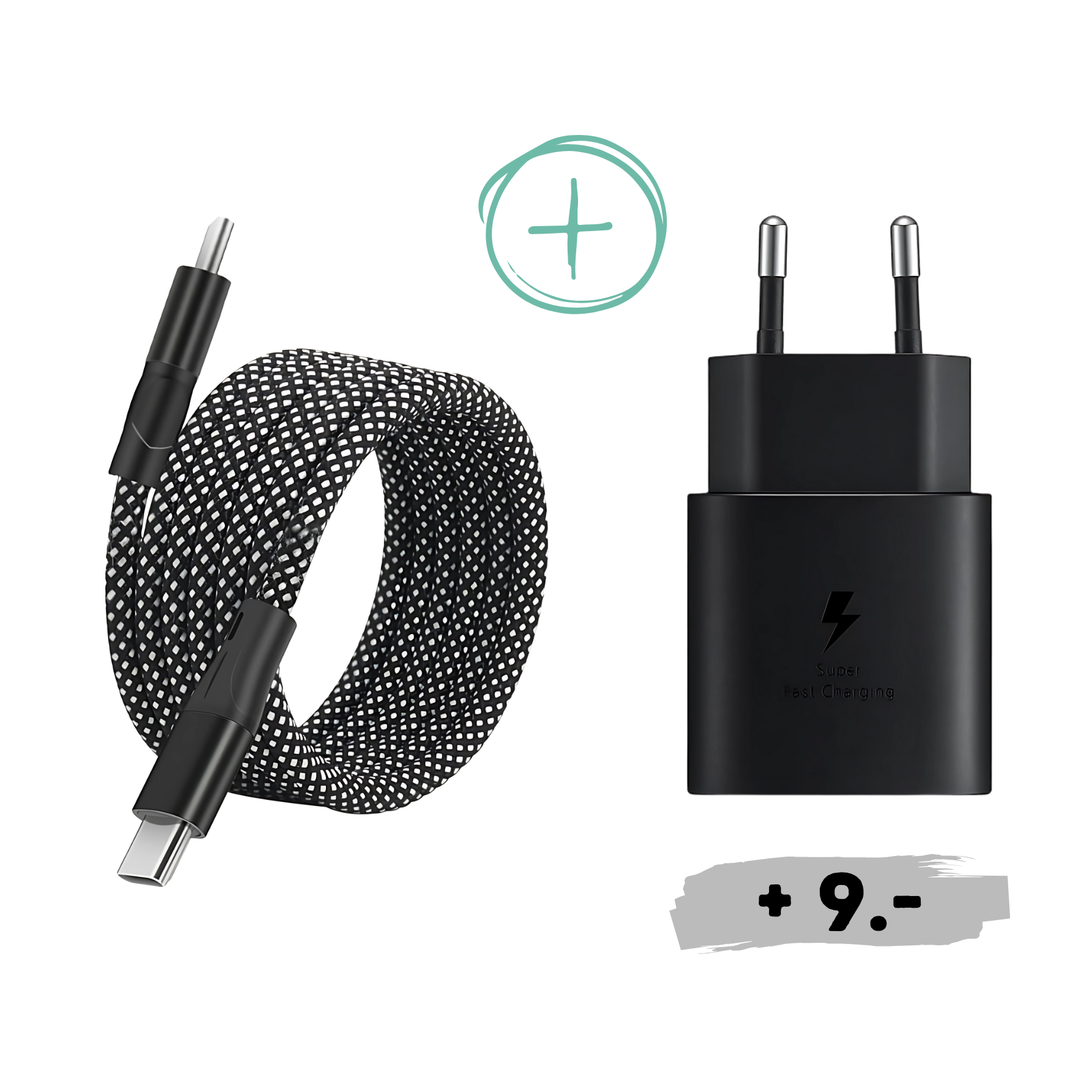 Câble de charge USB-C auto-rétractable Magique™ (1,0 m)