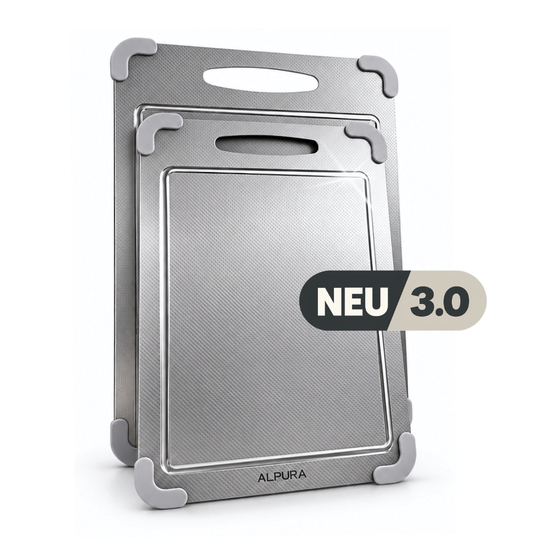 Tagliere in acciaio inox ALPURA™ versione 3.0