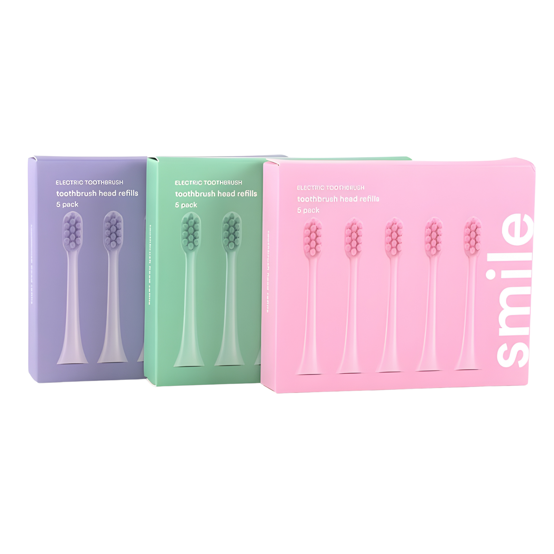 smile® Ersatzbürstenaufsätze