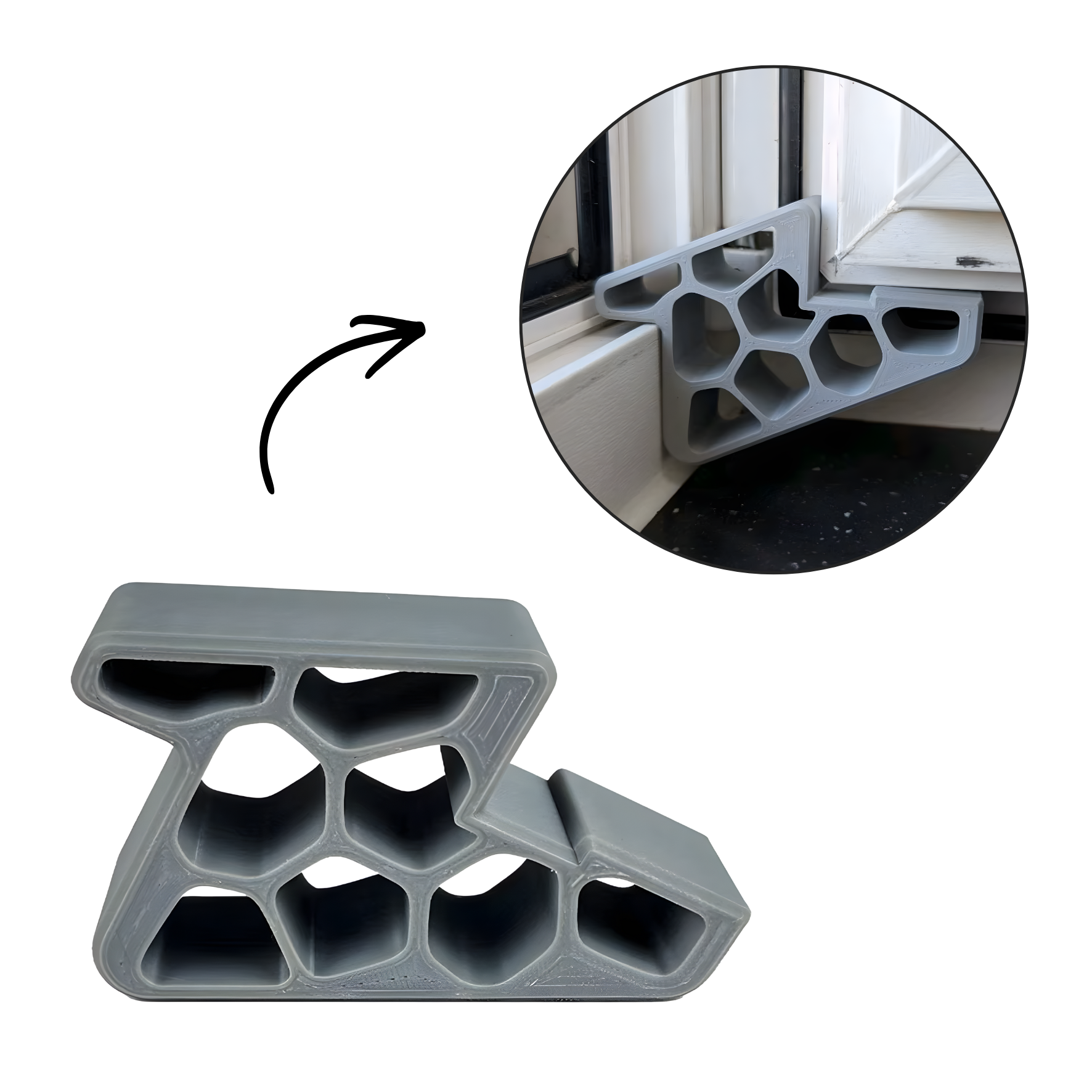 Practical window wedge