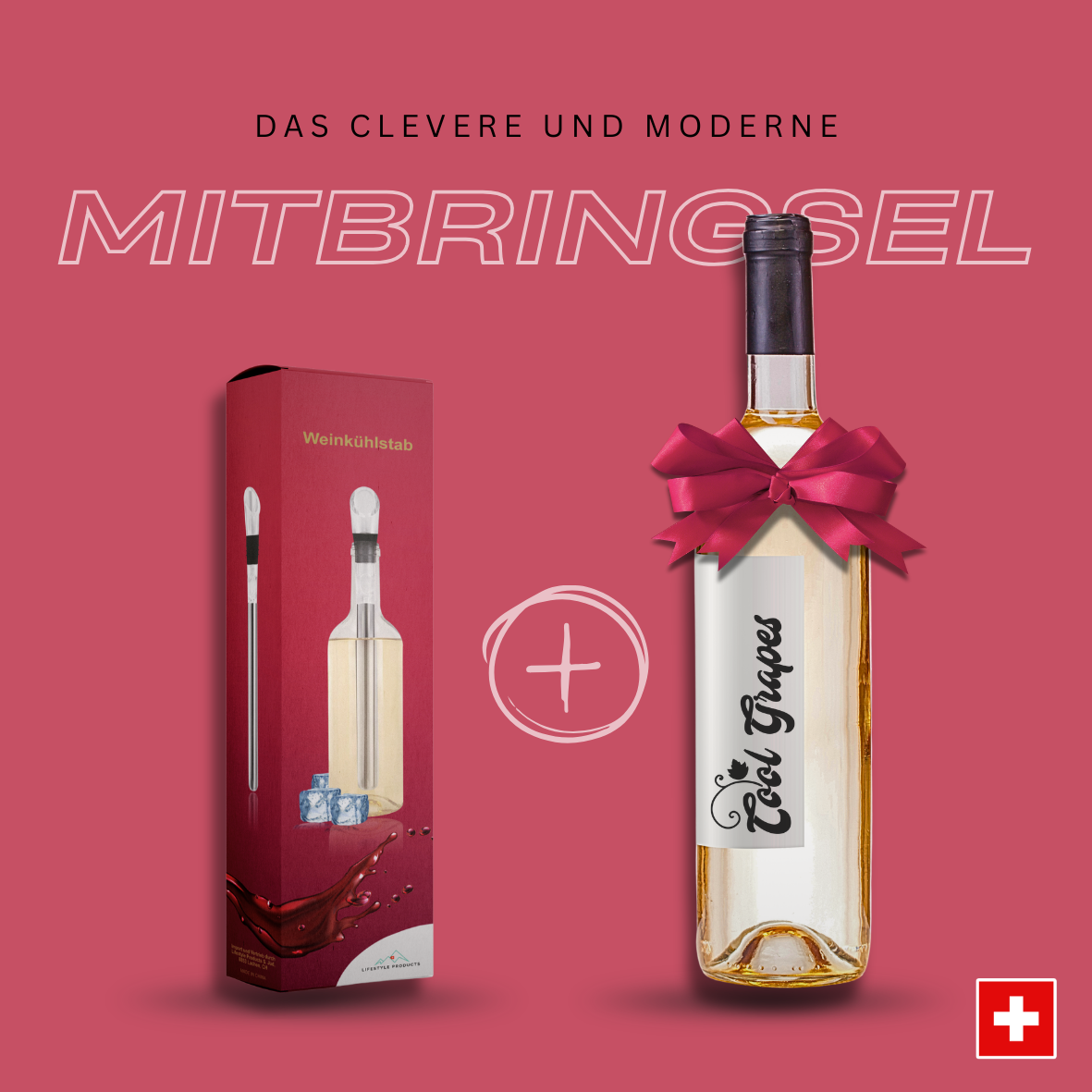 CoolGrapes™ Weinkühlstab – das Original!