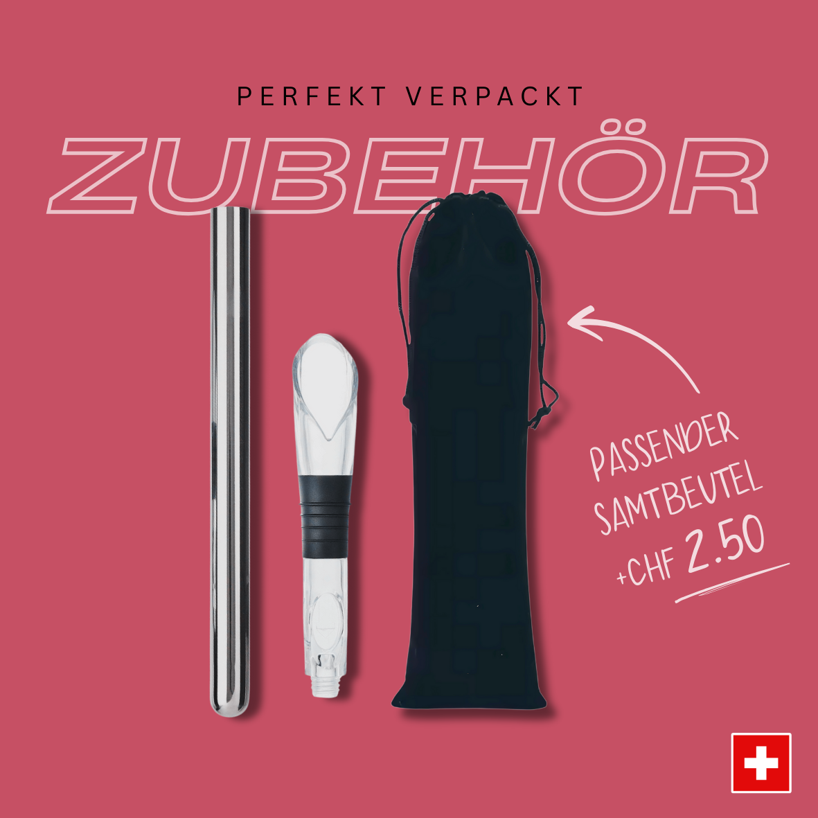 CoolGrapes™ Weinkühlstab – das Original!