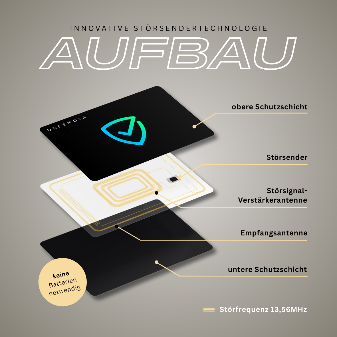 DEFENDIA™ RFID Blockierkarte
