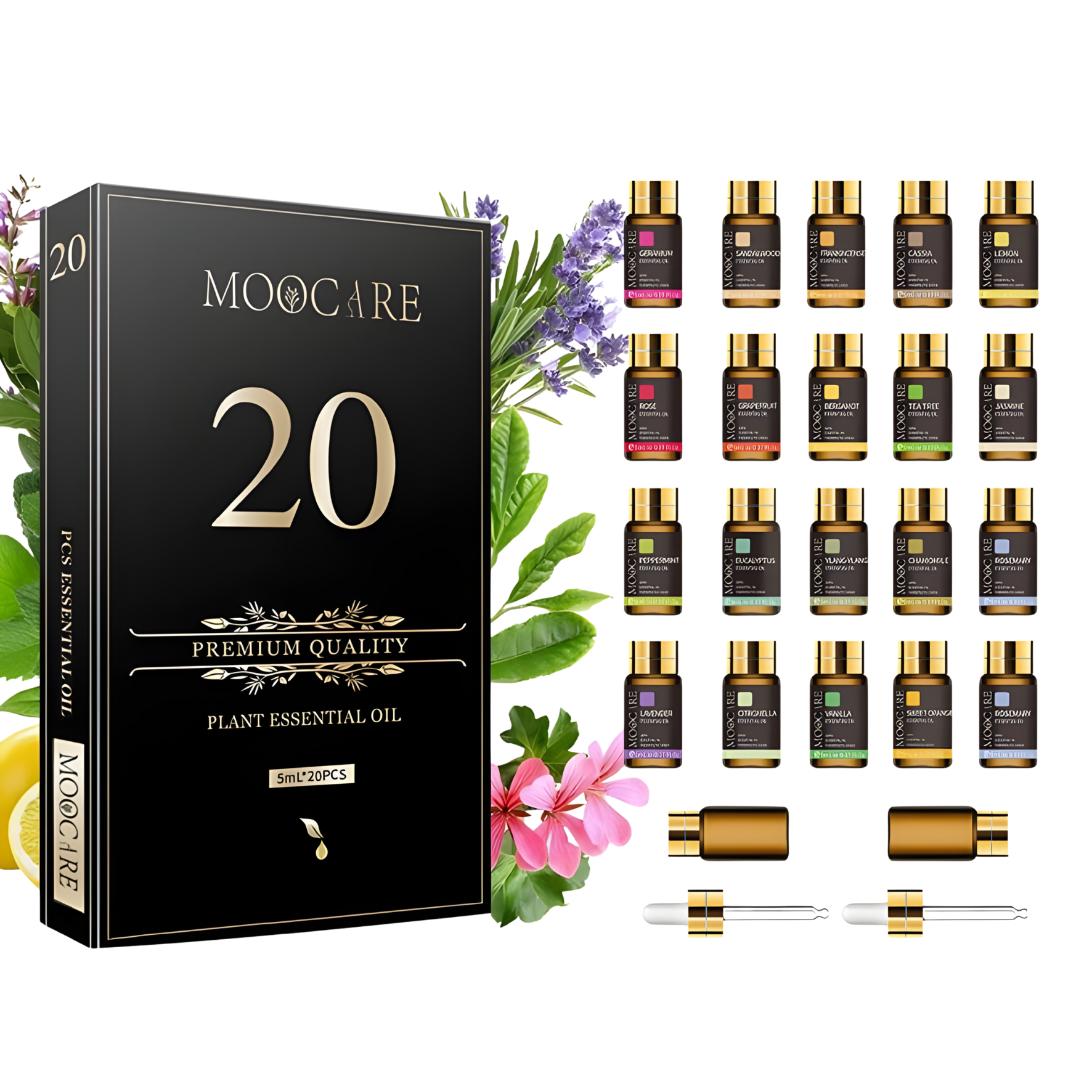 Huiles parfumées – coffret cadeau de haute qualité