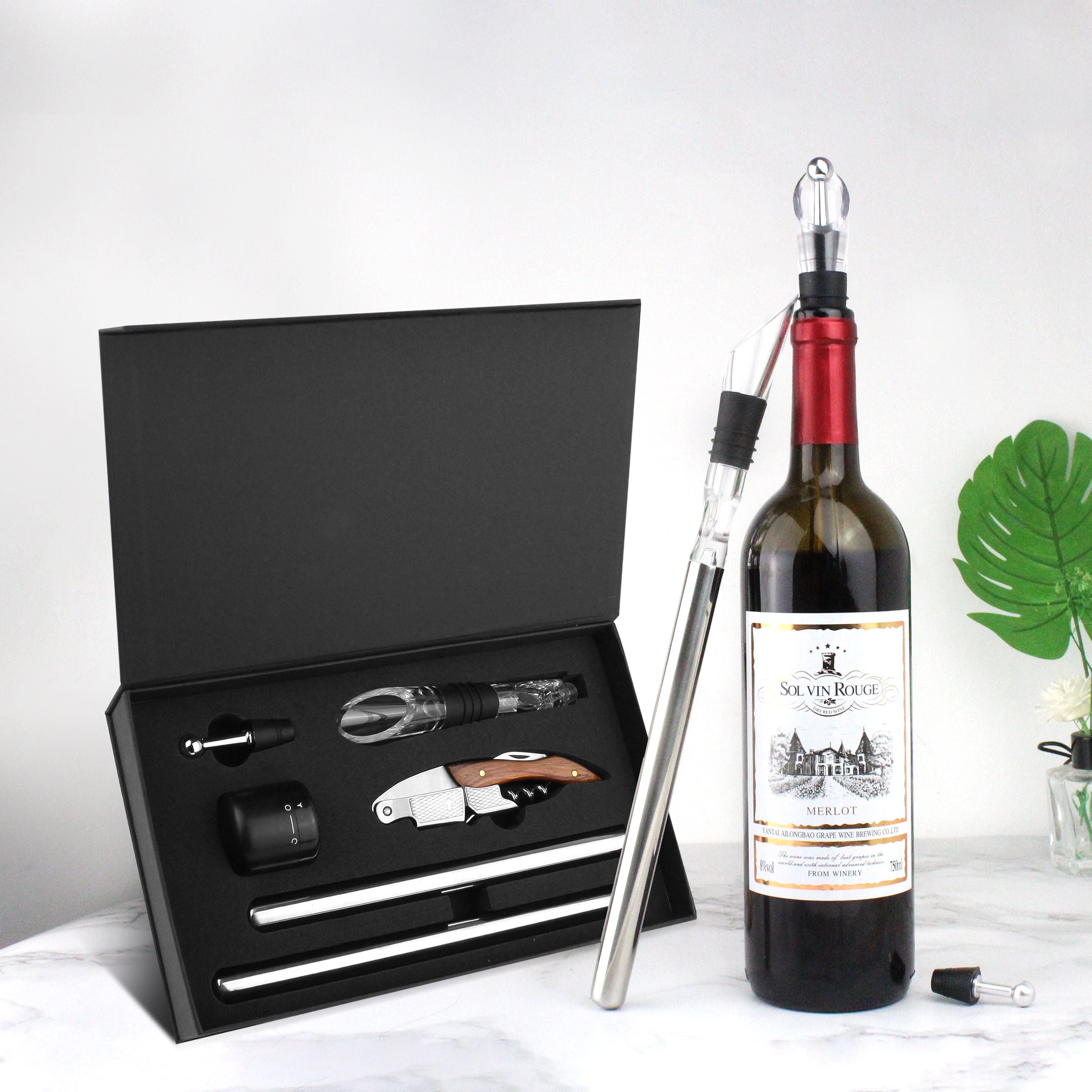 CoolGrapes™ │ Weinkühlstab Geschenkset