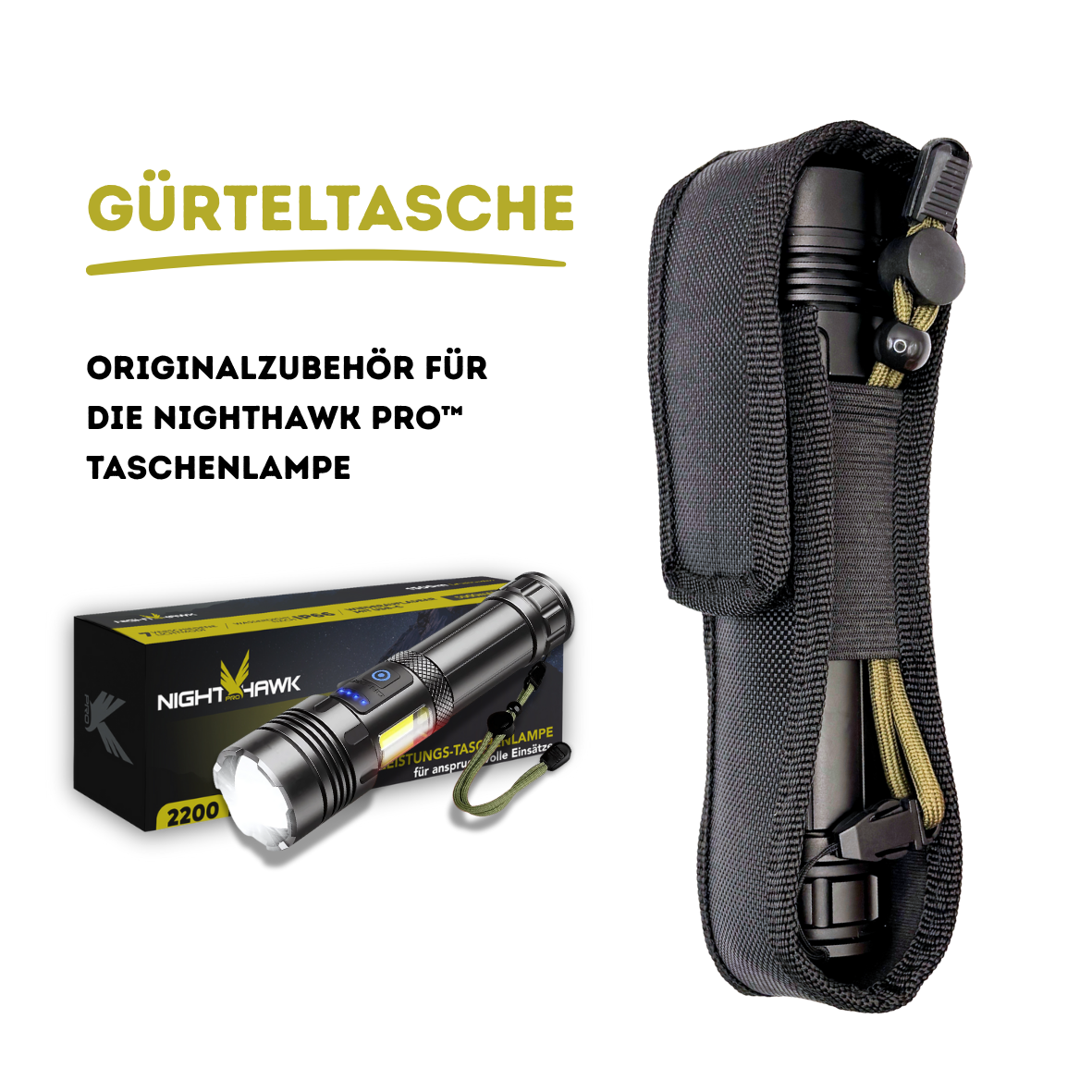 NightHawk PRO™ Gürteltasche