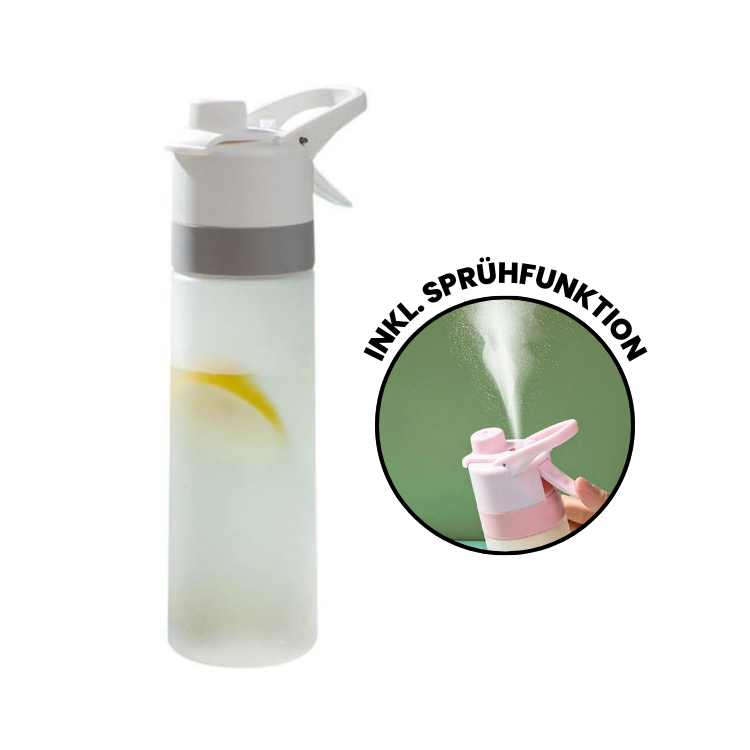Trinkflasche mit Sprühfunktion