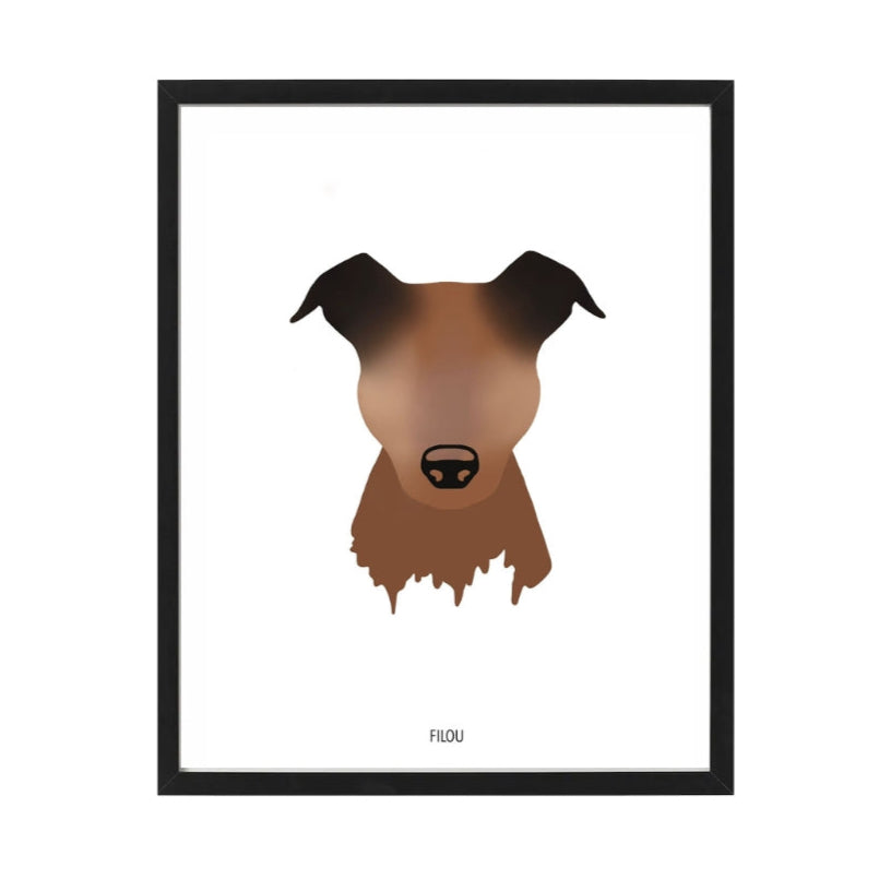 Your four-legged friend as a picture