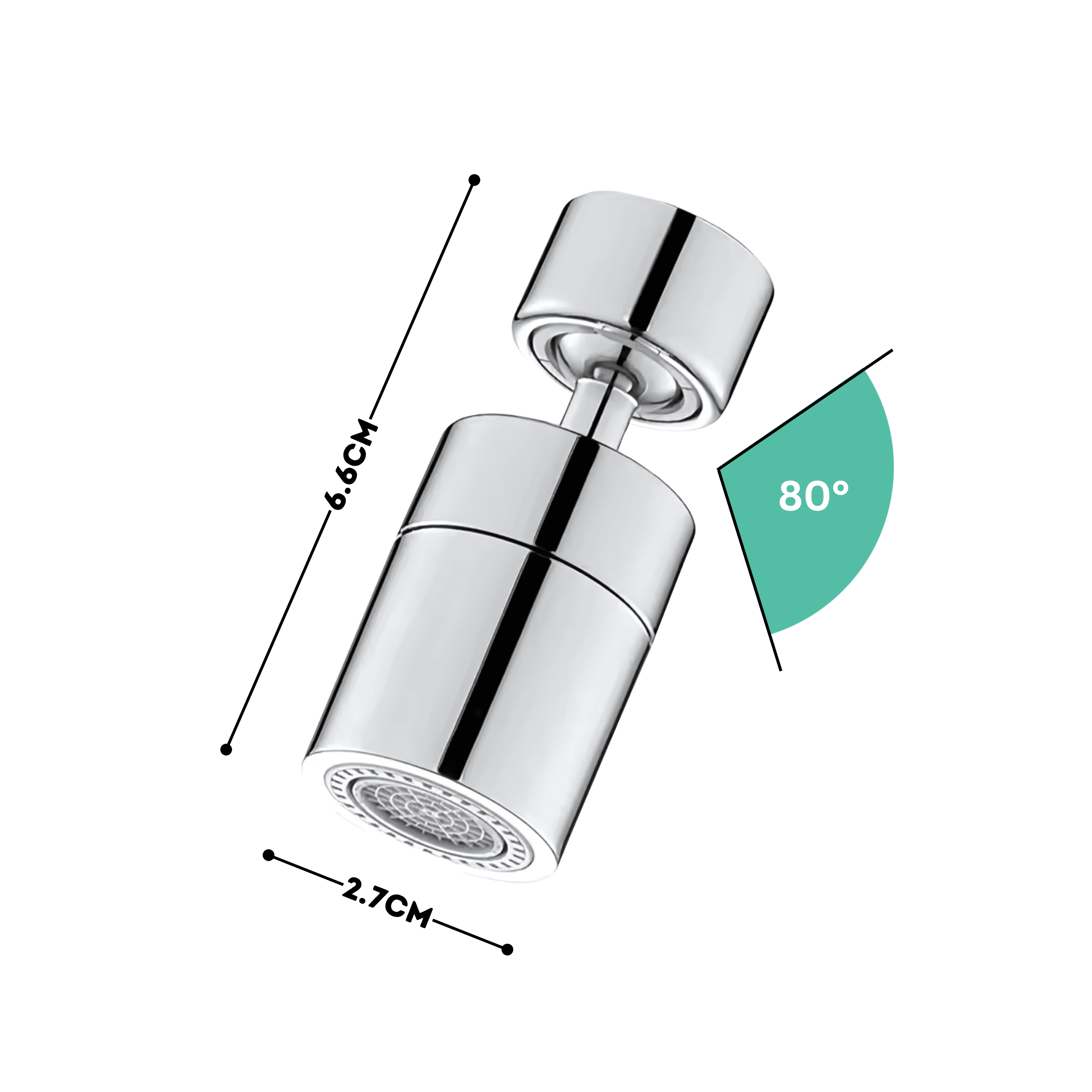 FlexiFlow™ Wasserhahnaufsatz