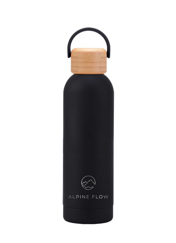 AlpineFlow™ Edelstahl Trinkflasche