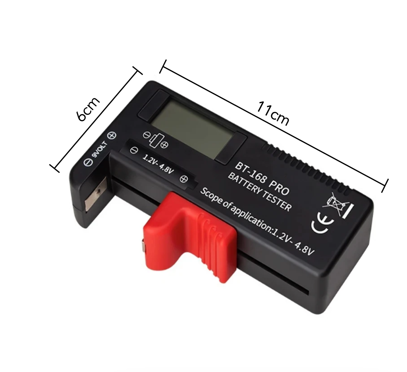 testeur de batterie avec affichage numérique