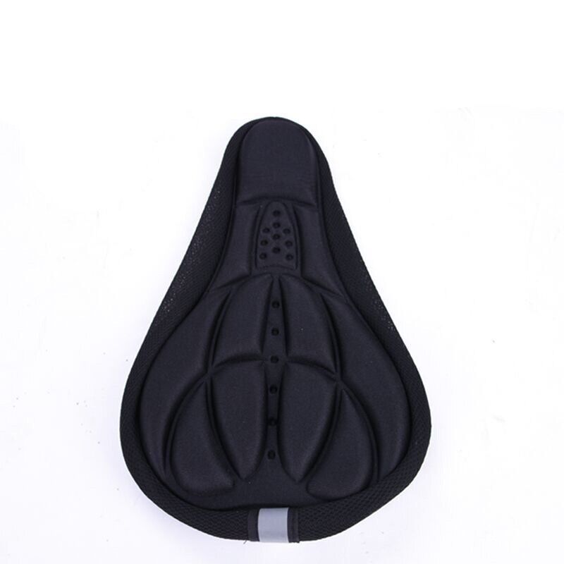 bicycle saddle seat cover with upholstery foam