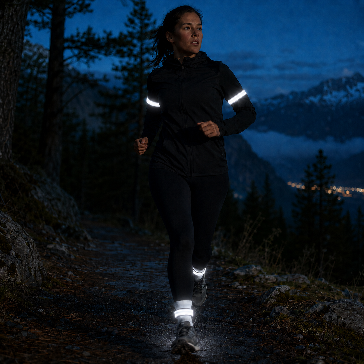 LED luminous gaiters (2-pack)