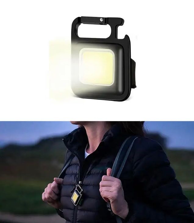 porte-clés lumineux d'urgence LED