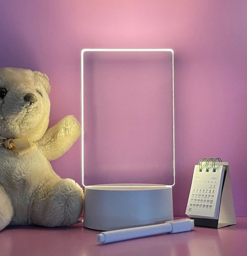 notice board LED transparent