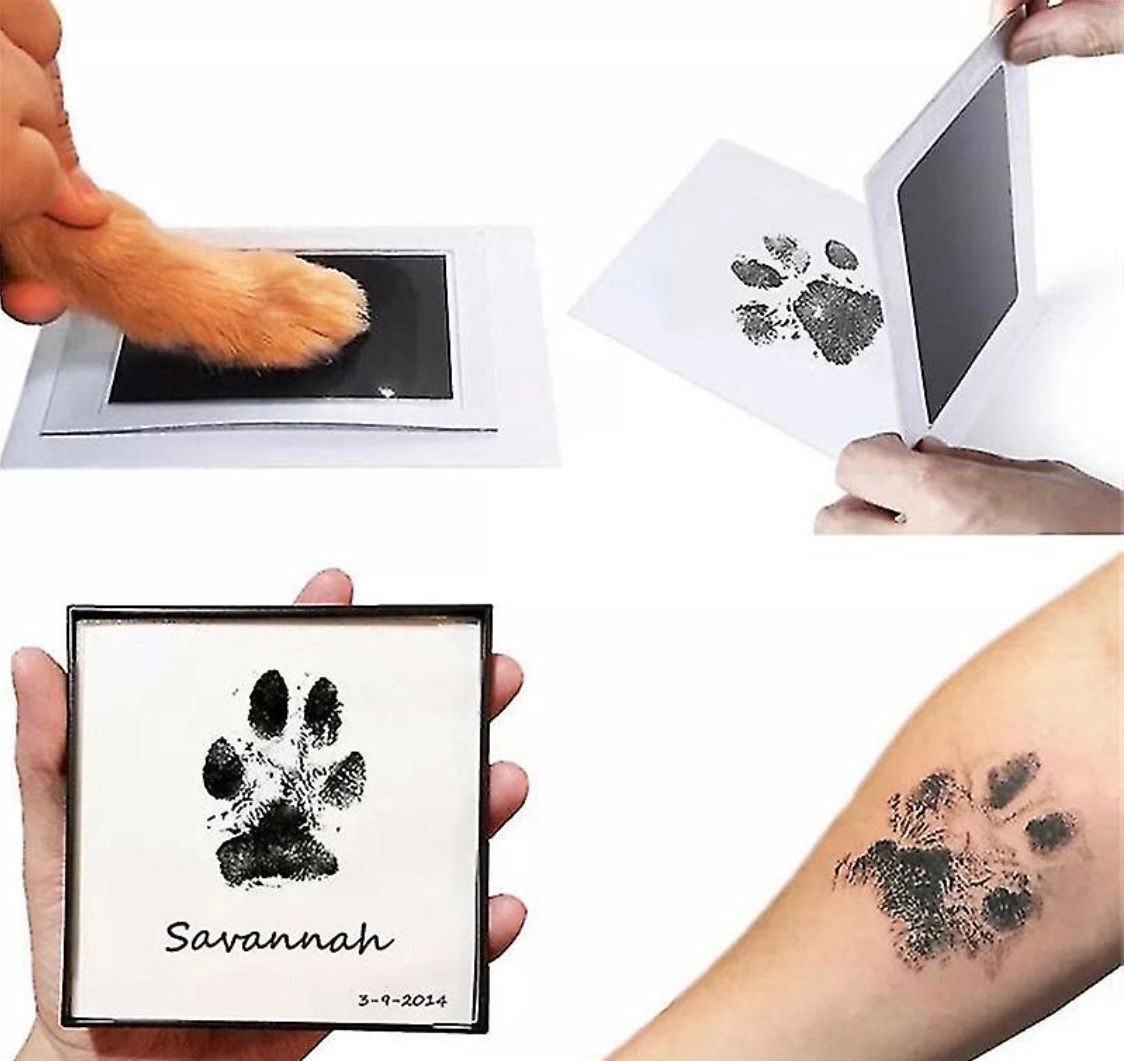 ink pad for hand, foot or paw prints