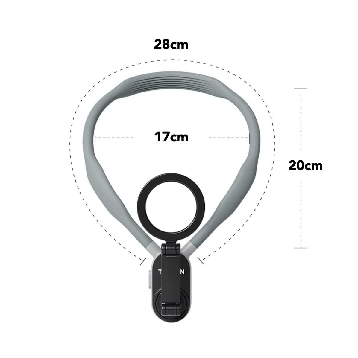 Support de cou Telesin® pour enregistrements sur smartphone