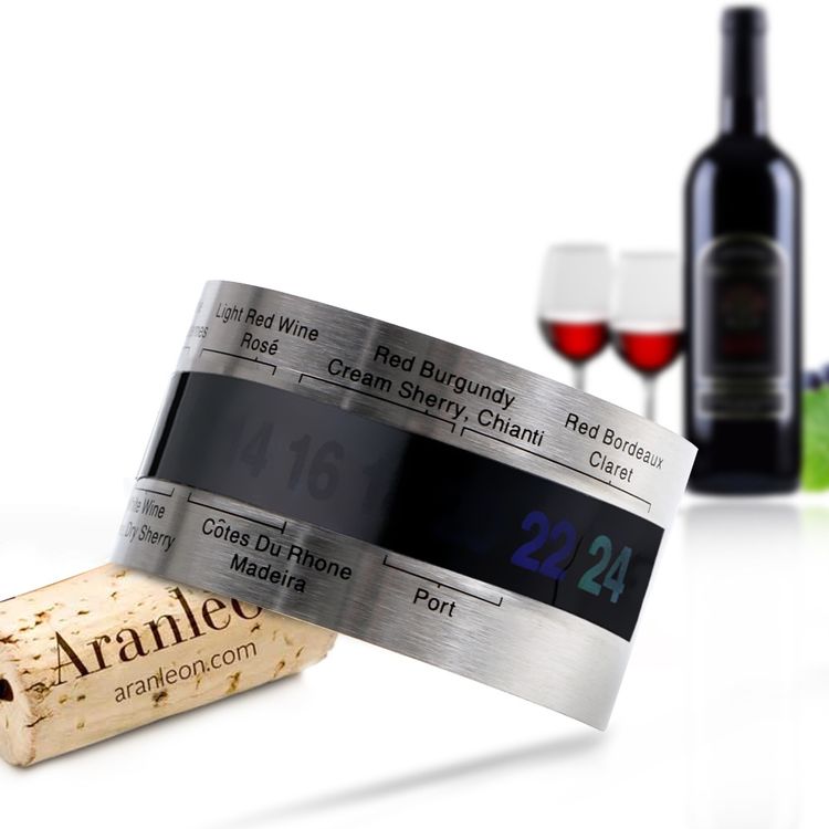 thermomètre à vin analogique