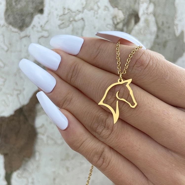 horse necklace