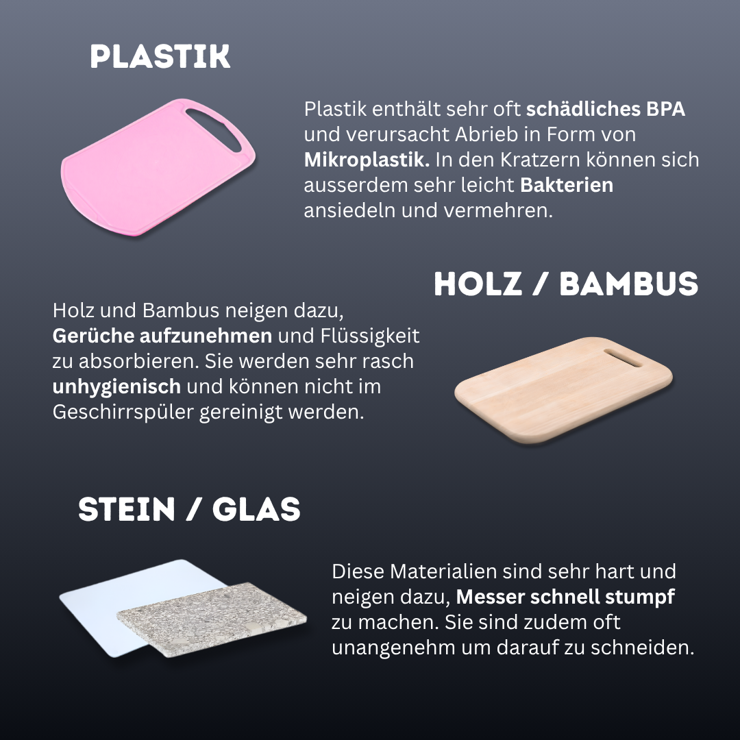 Tagliere in acciaio inox ALPURA™ versione 3.0