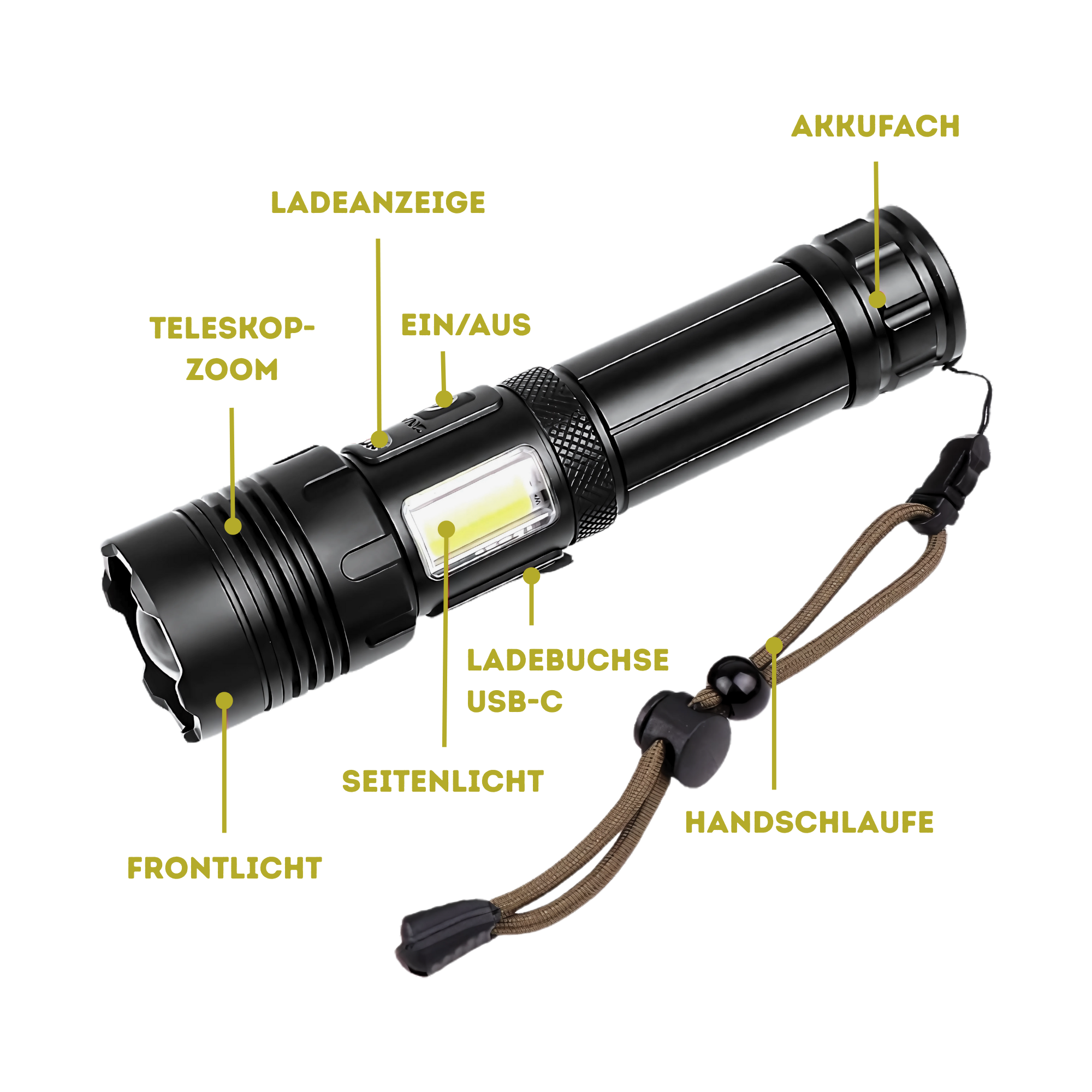 NightHawk PRO™ flashlight for demanding applications