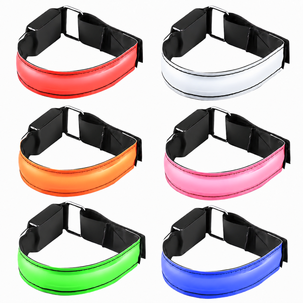 LED luminous gaiters (2-pack)