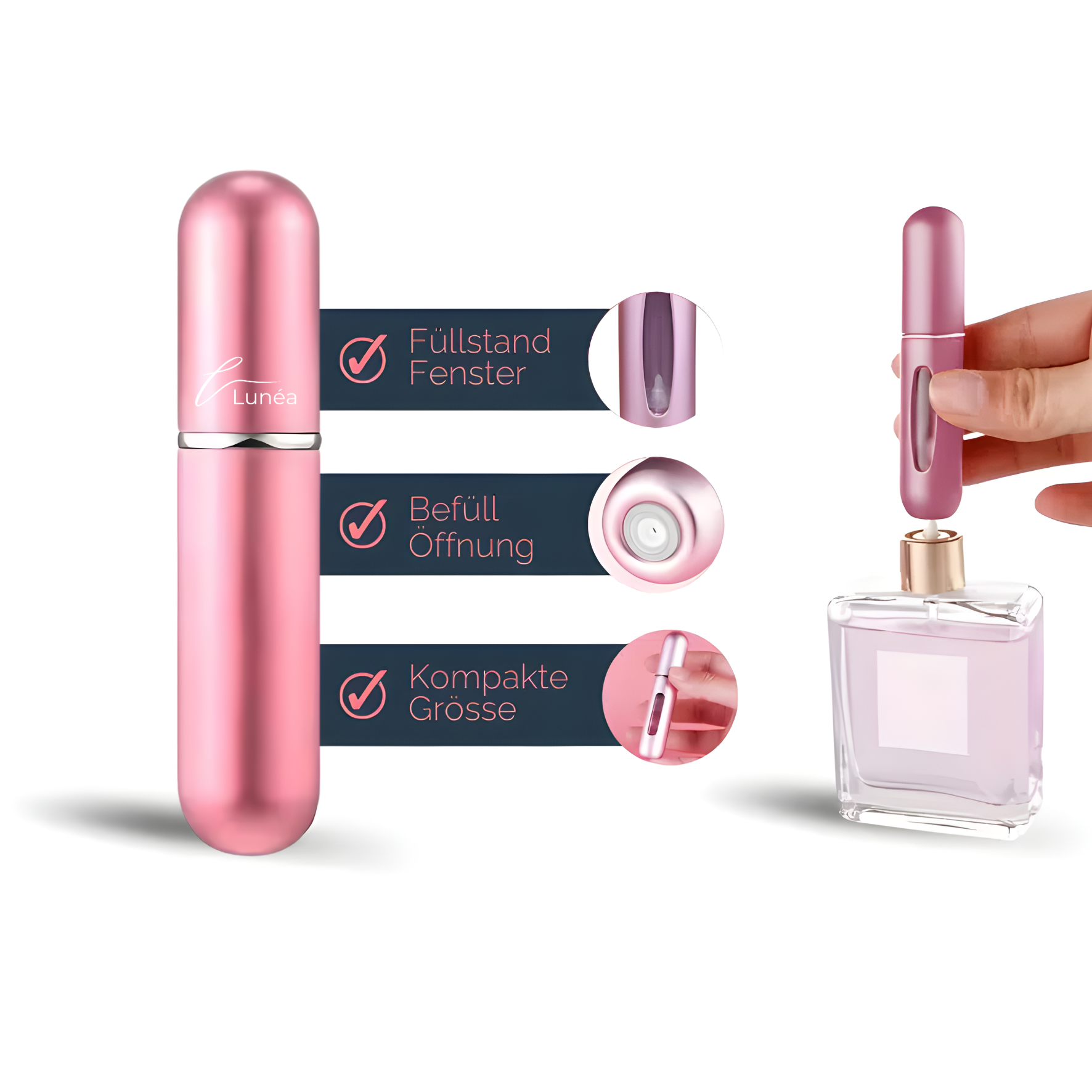 Lunéa™ 5 Stk. Mini Parfümzerstäuber