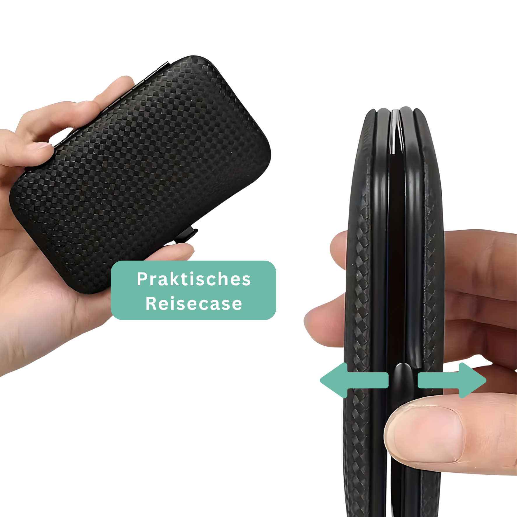 Coffret de soin des ongles en format voyage, 7 pièces