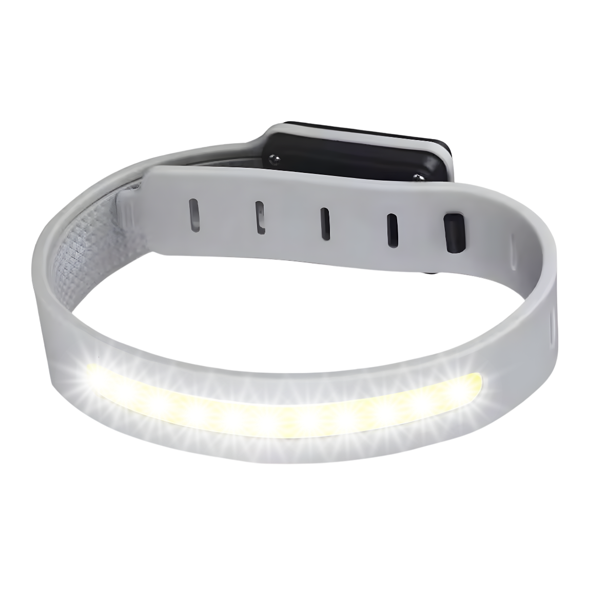 Light-up wristband with COB technology