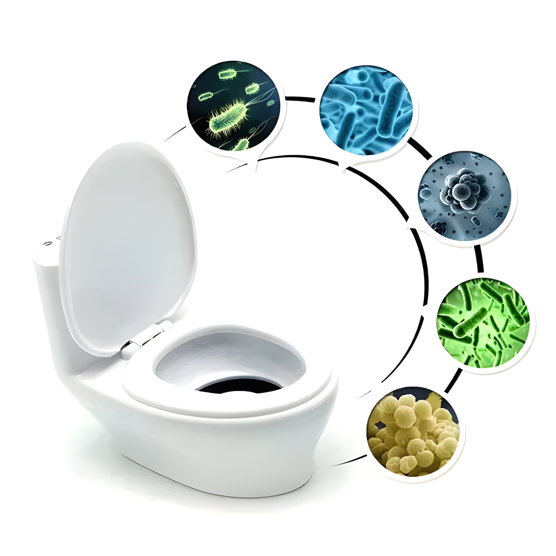 Housses de siège de toilette, 10 pièces.