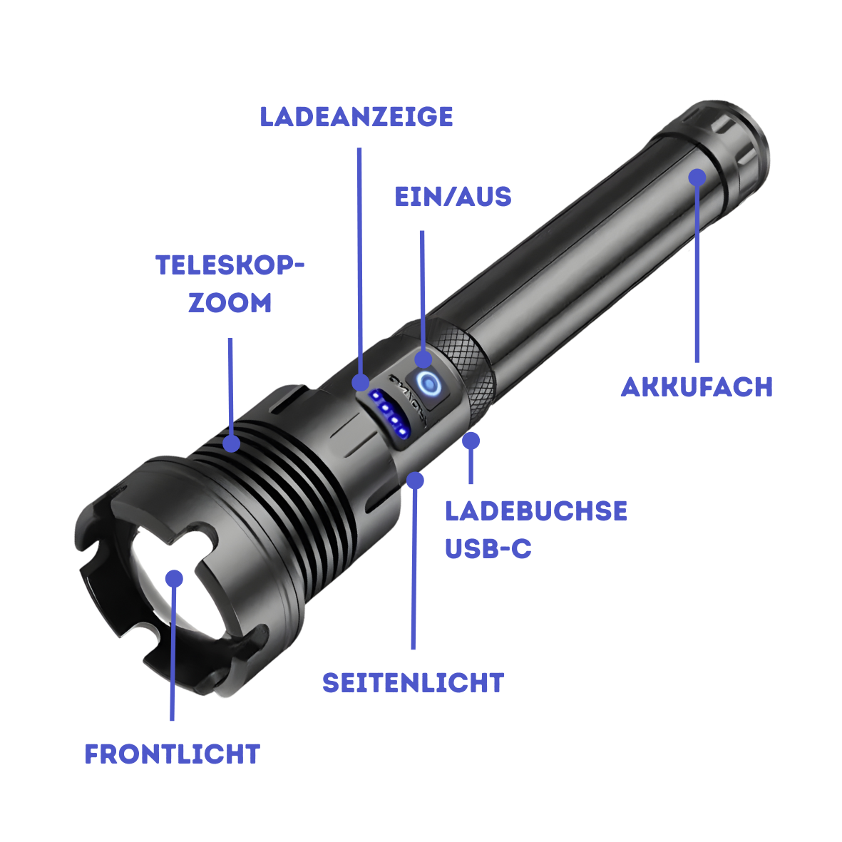 NightHawk ULTRA™ Taschenlampe für extreme Einsätze