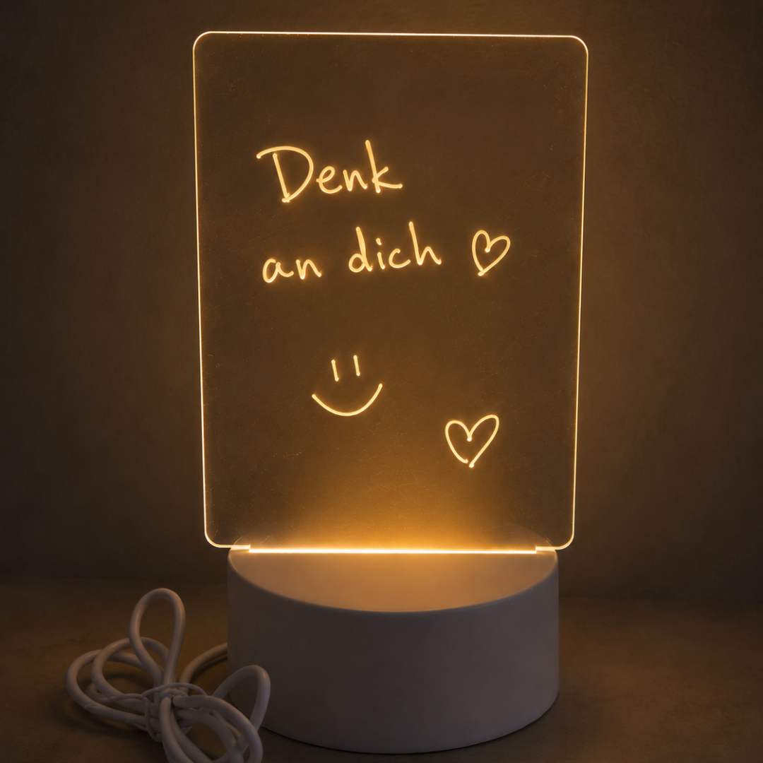 Leuchtende Notiztafel GlowBoard™