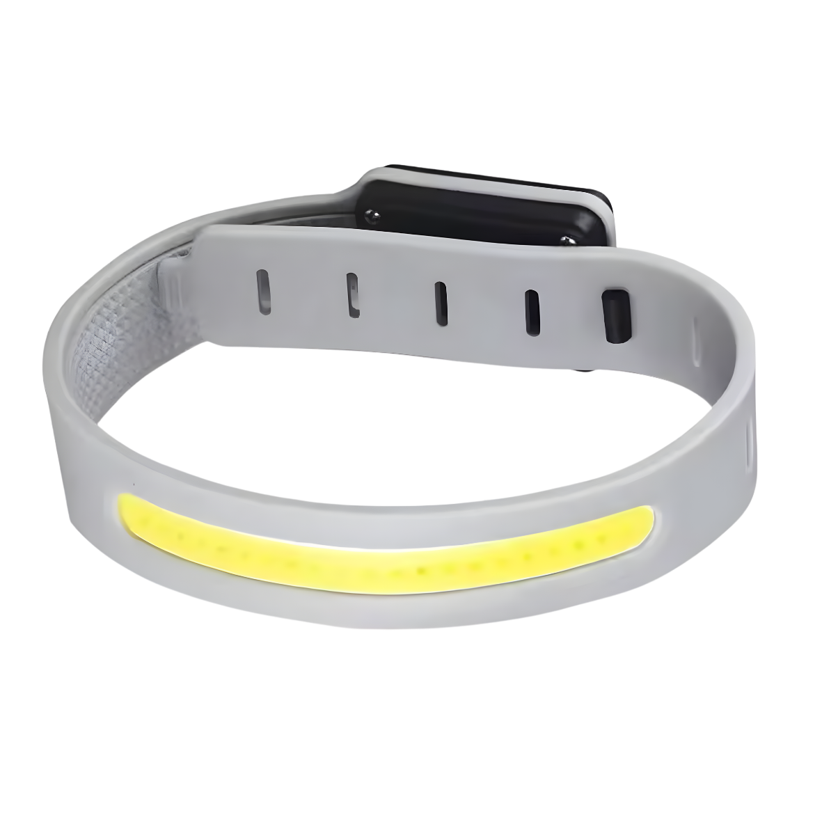 Light-up wristband with COB technology