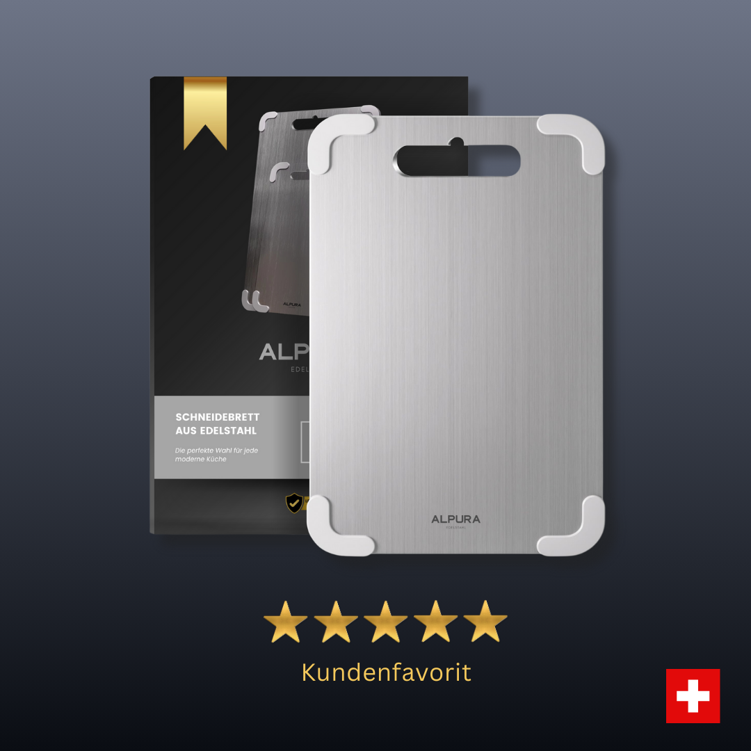 Alpura™ Stainless Steel Cutting Board 2.0