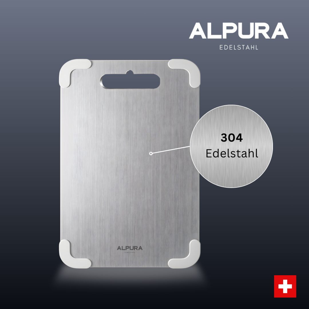 Alpura™ Stainless Steel Cutting Board 2.0