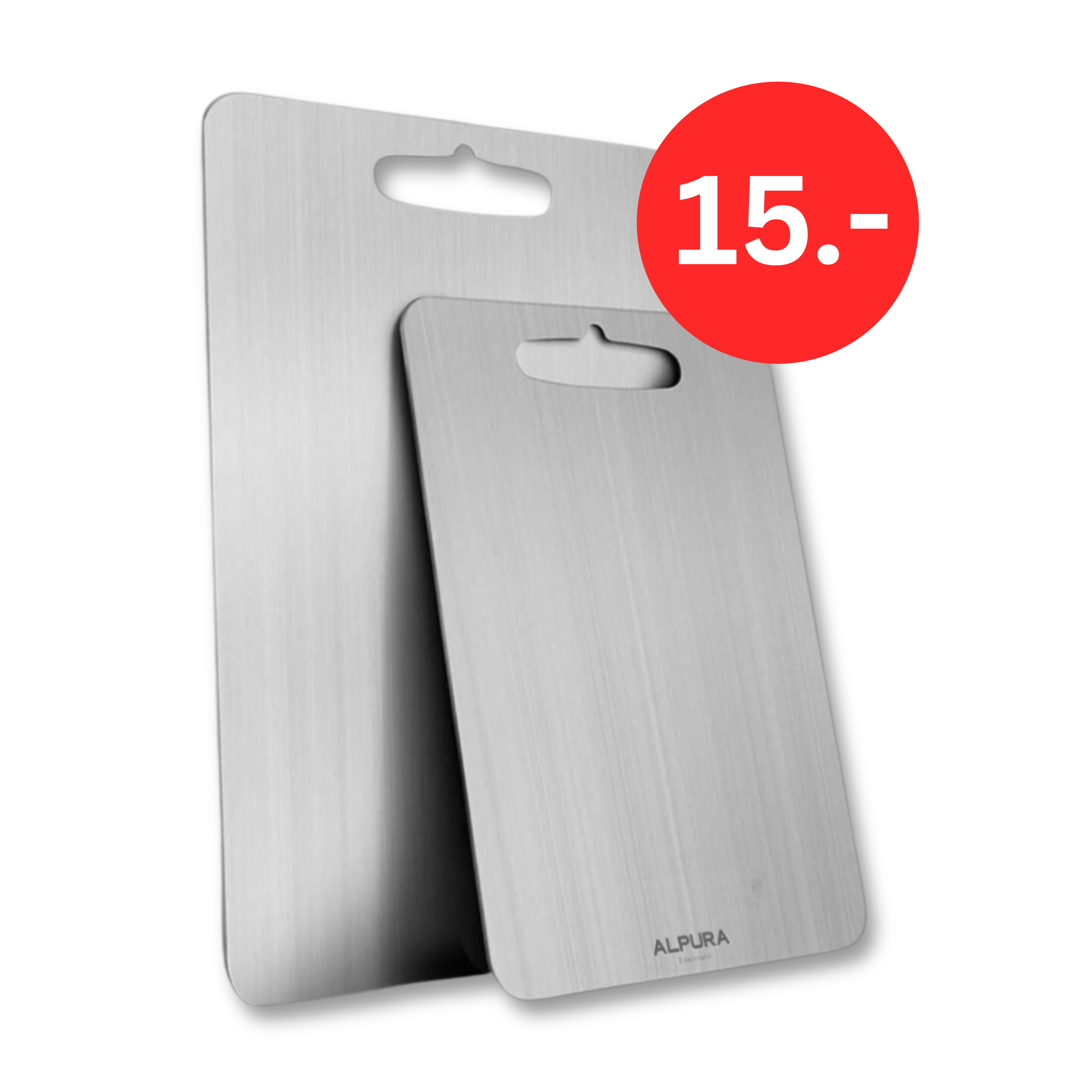 Alpura™ stainless steel cutting board