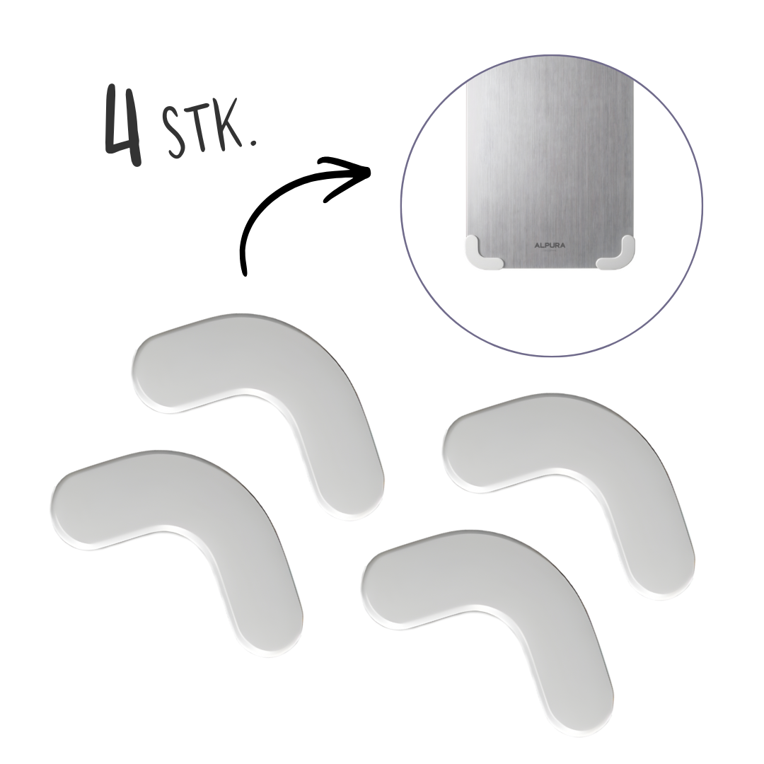 Replacement silicone corners for Alpura cutting board 2.0