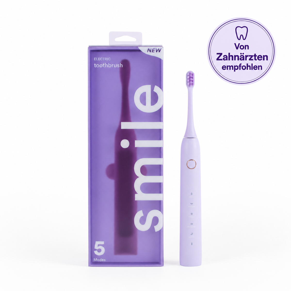 Spazzolino elettrico dai colori vivaci smile®