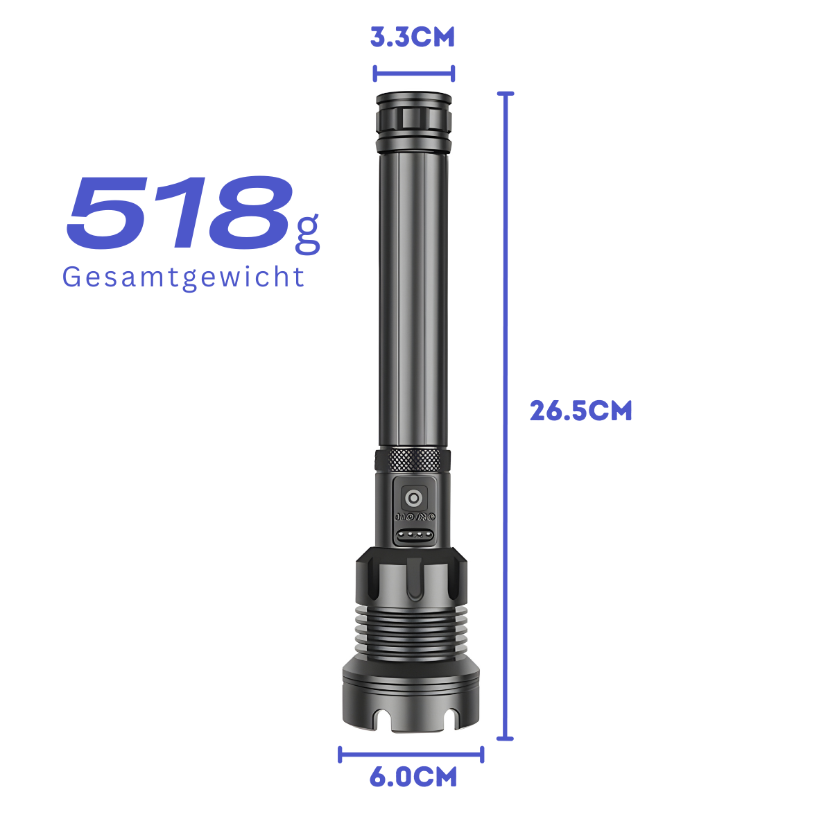 NightHawk ULTRA™ Taschenlampe für extreme Einsätze