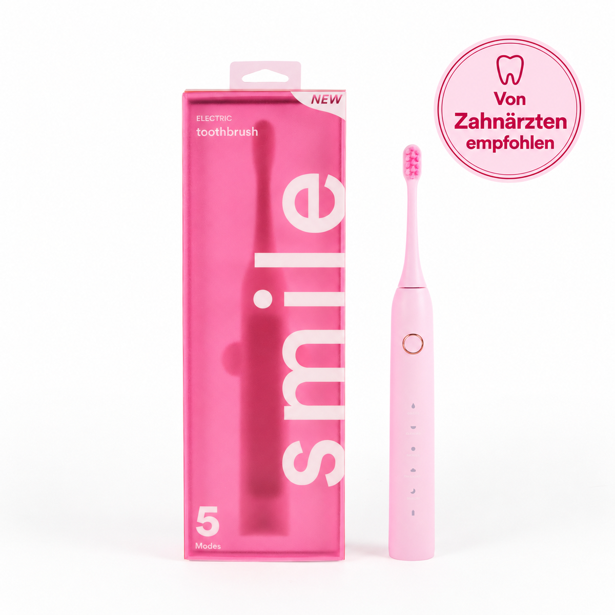 Spazzolino elettrico dai colori vivaci smile®